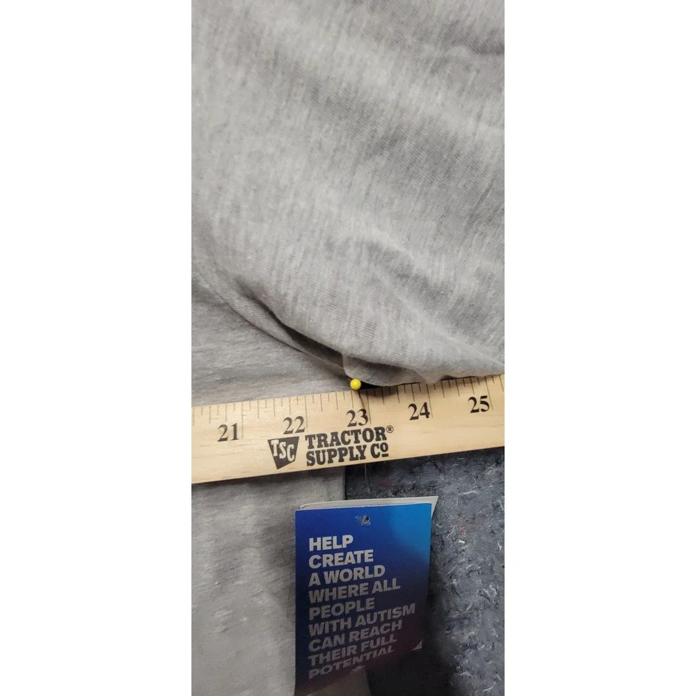 Autism Speaks Love Needs No Words Unisex‎ Long Sleeve Gary Blackground Size XL